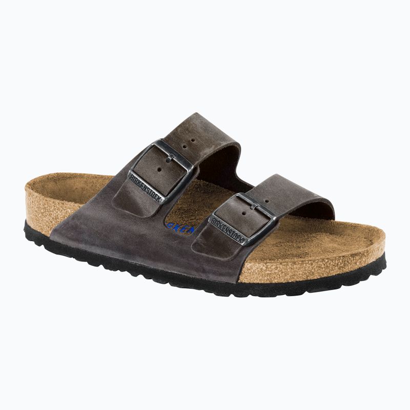 Pantoletten BIRKENSTOCK Arizona Soft Footbed Oiled Leather Regular