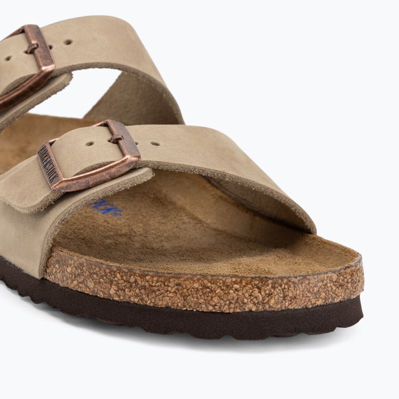 BIRKENSTOCK Arizona LEOI Schmal tabakbraun Flip-Flops 7