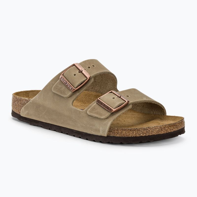 BIRKENSTOCK Arizona LEOI Schmal tabakbraun Flip-Flops
