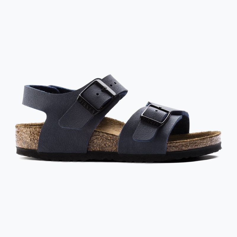 Kindersandalen BIRKENSTOCK New York Birkibuc Narrow navy 2