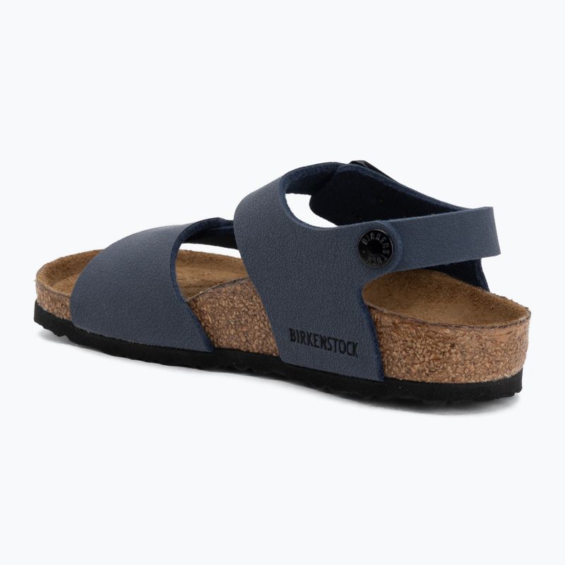 Kindersandalen BIRKENSTOCK New York Birkibuc Narrow navy 3