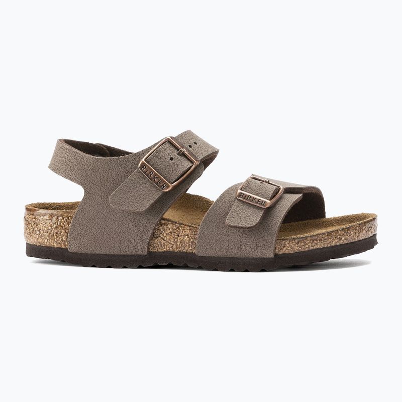Kindersandalen BIRKENSTOCK New York Birkibuc Narrow mocha 2