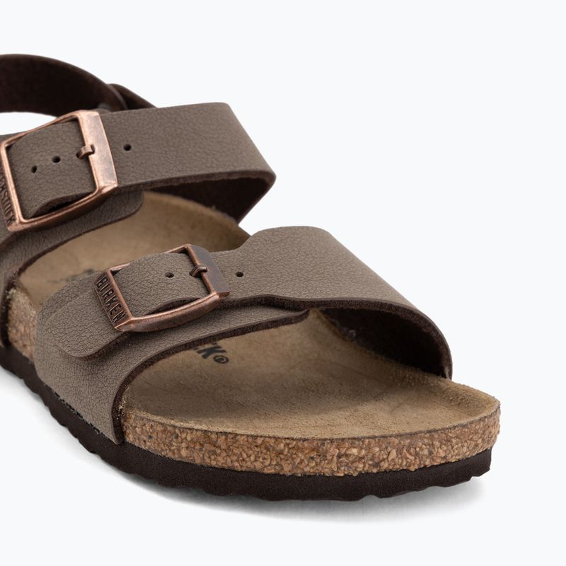 Kindersandalen BIRKENSTOCK New York Birkibuc Narrow mocha 7
