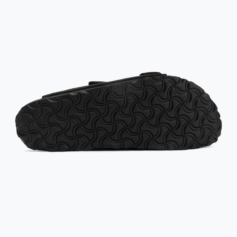 BIRKENSTOCK Arizona Shearling SL Narrow Flip-Flops schwarz 4