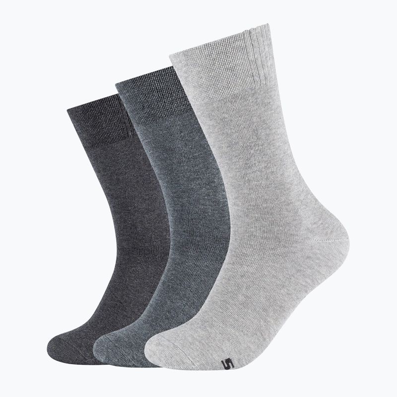 Socken Herren Skechers Basic 3 pairs light grey melange