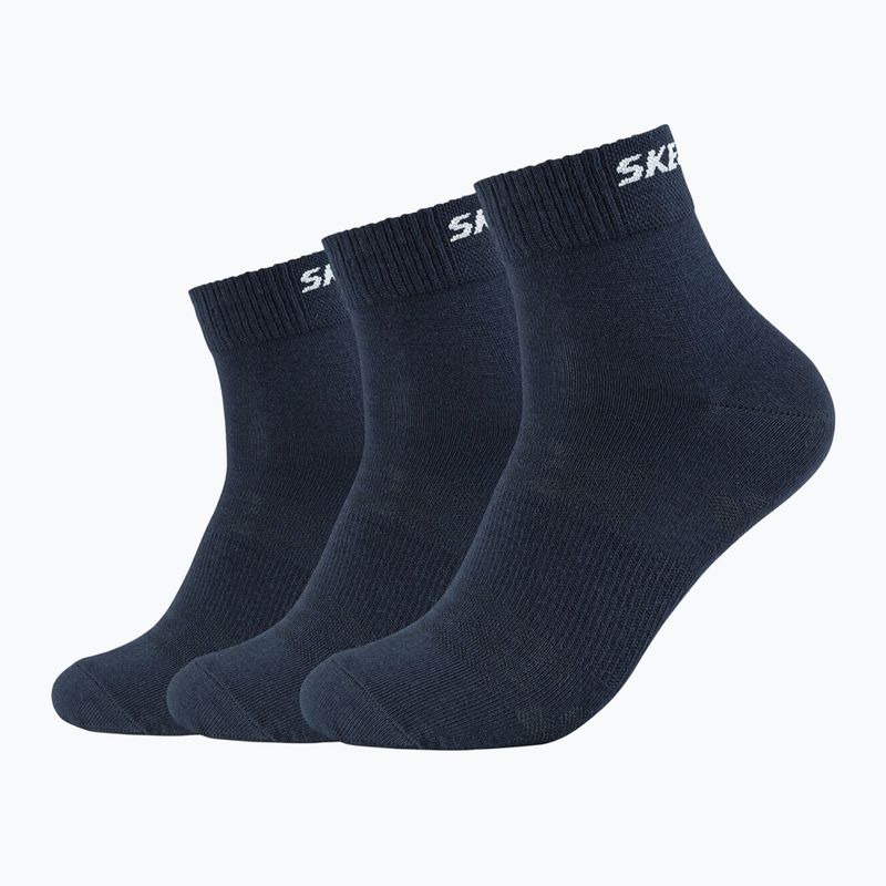 Socken Skechers Mesh Ventilation Quarter 3 pairs navy