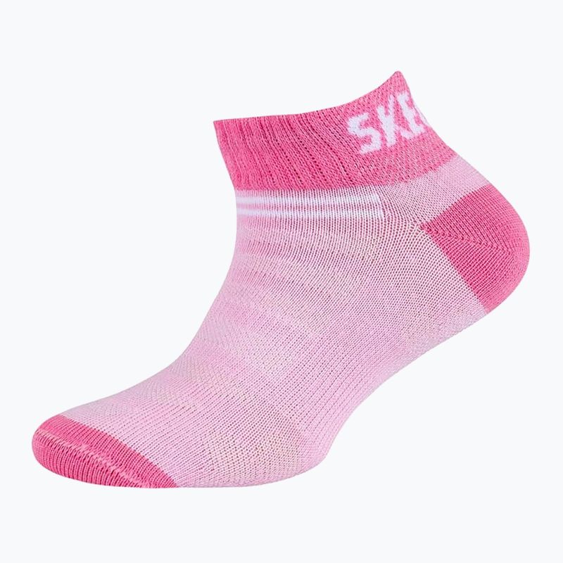 Socken Kinder Skechers Mesh Ventilation Sneaker 5 pairs prism pink