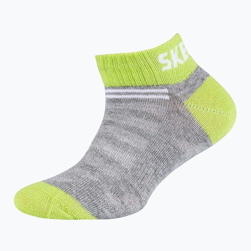 Socken Kinder Skechers Mesh Ventilation Sneaker 5 pairs acid lime