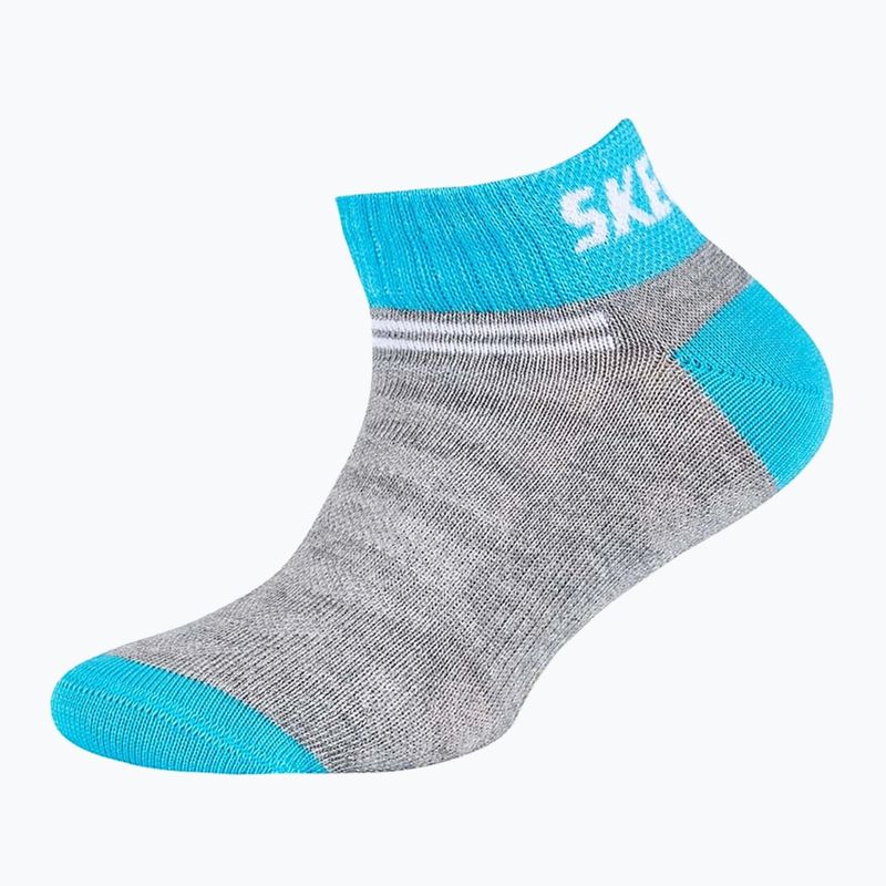 Socken Kinder Skechers Mesh Ventilation Sneaker 5 pairs acid lime