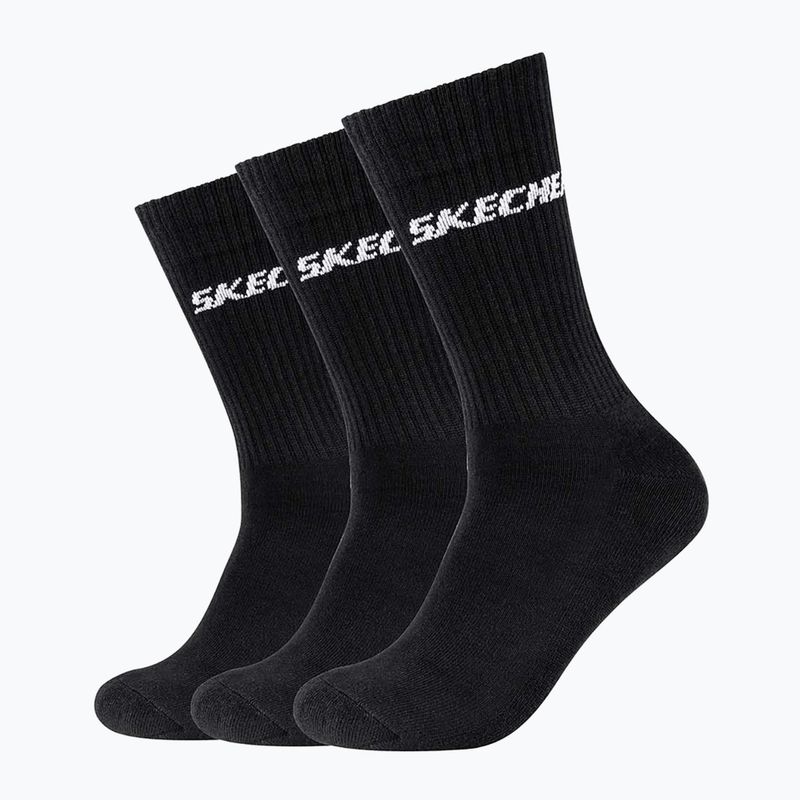 Socken Skechers Cushioned Long Tennis 3 pairs black