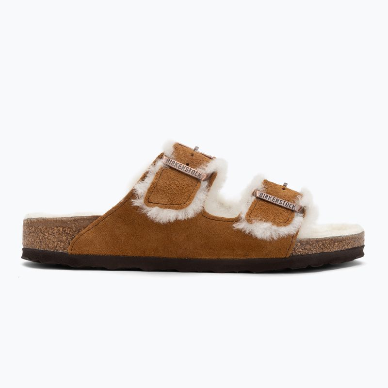 BIRKENSTOCK Arizona Shearling SL Regular Nerz-Flip-Flops 2
