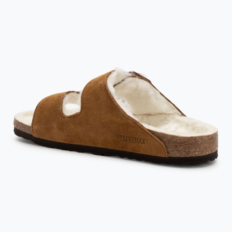 BIRKENSTOCK Arizona Shearling SL Narrow Nerz-Flip-Flops 3