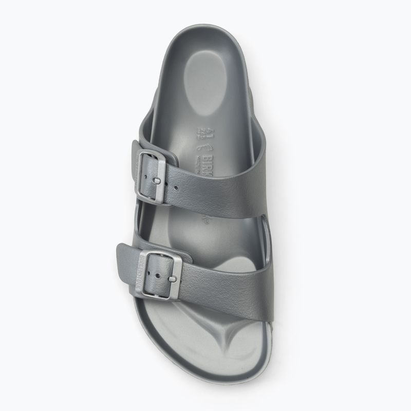 BIRKENSTOCK Flip-Flops Arizona EVA Metallic Regular metallic silber 5