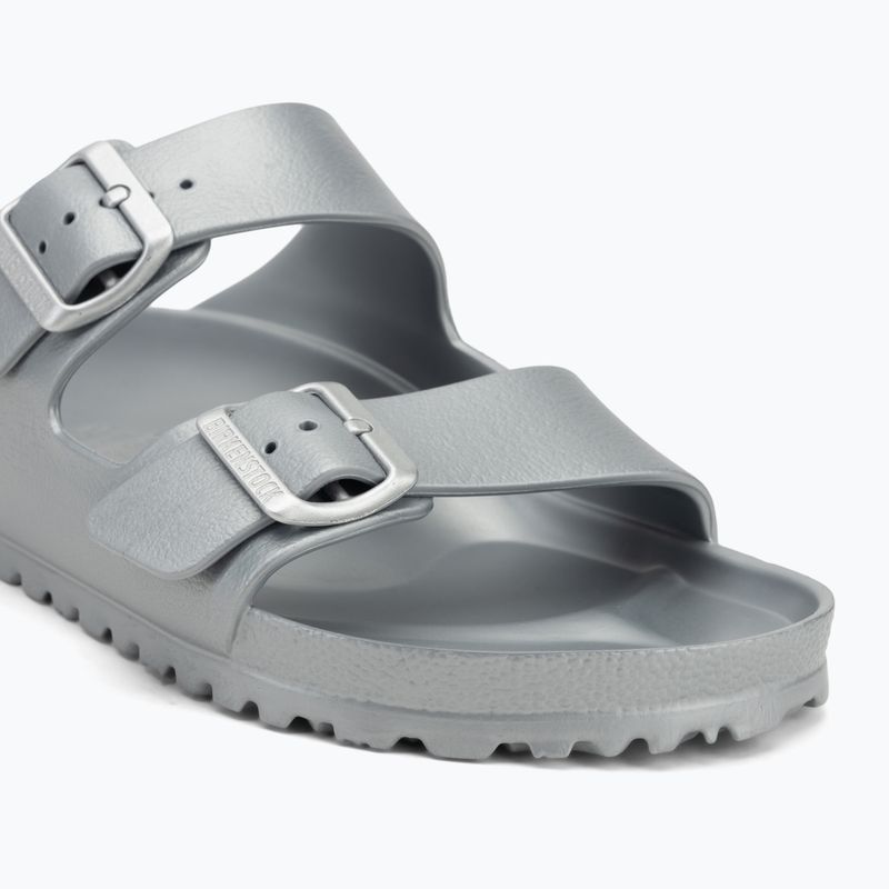 BIRKENSTOCK Flip-Flops Arizona EVA Metallic Regular metallic silber 7