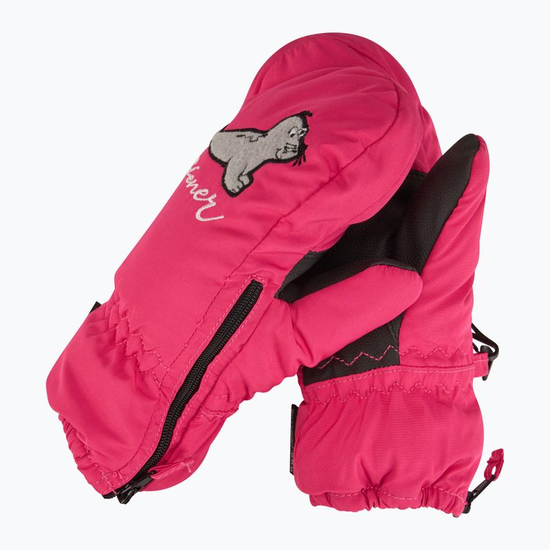 Skihandschuhe Kinder ZIENER LE Zoo Minis pop pink