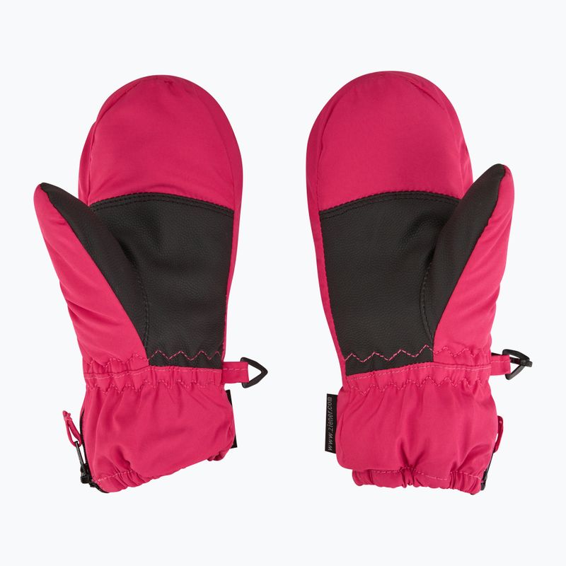 Skihandschuhe Kinder ZIENER LE Zoo Minis pop pink 2