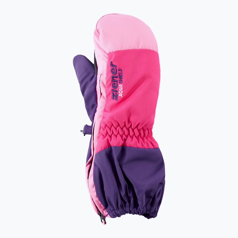 ZIENER Kinder-Skihandschuhe Levi As Minis dunkelviolett