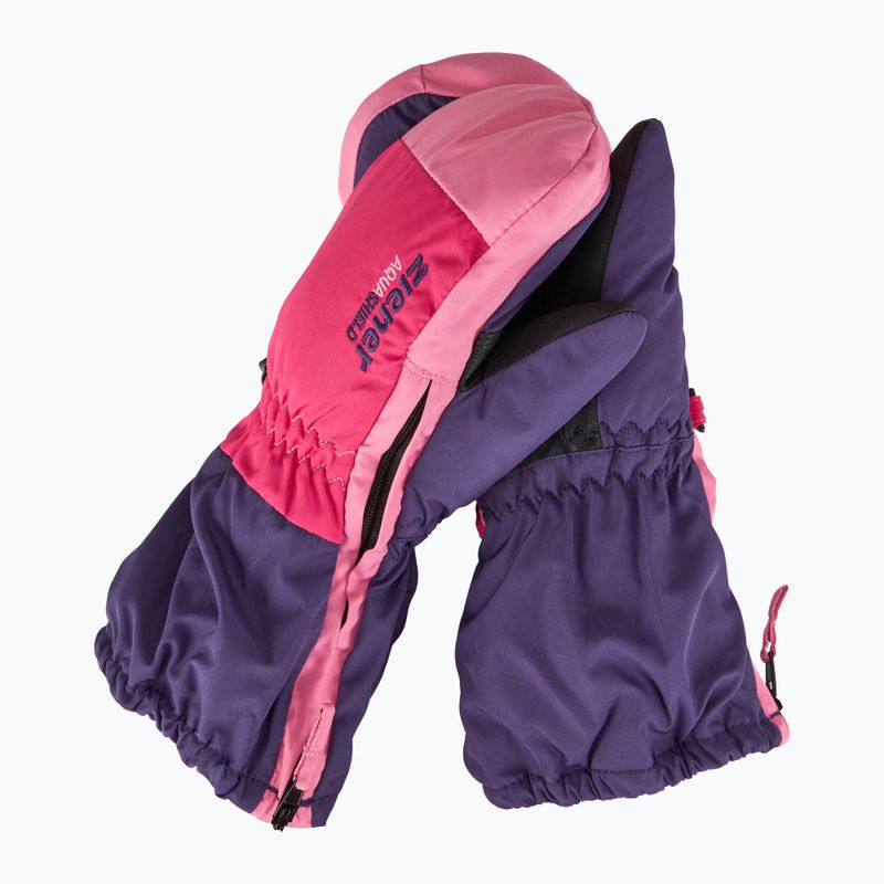 ZIENER Kinder-Skihandschuhe Levi As Minis dunkelviolett