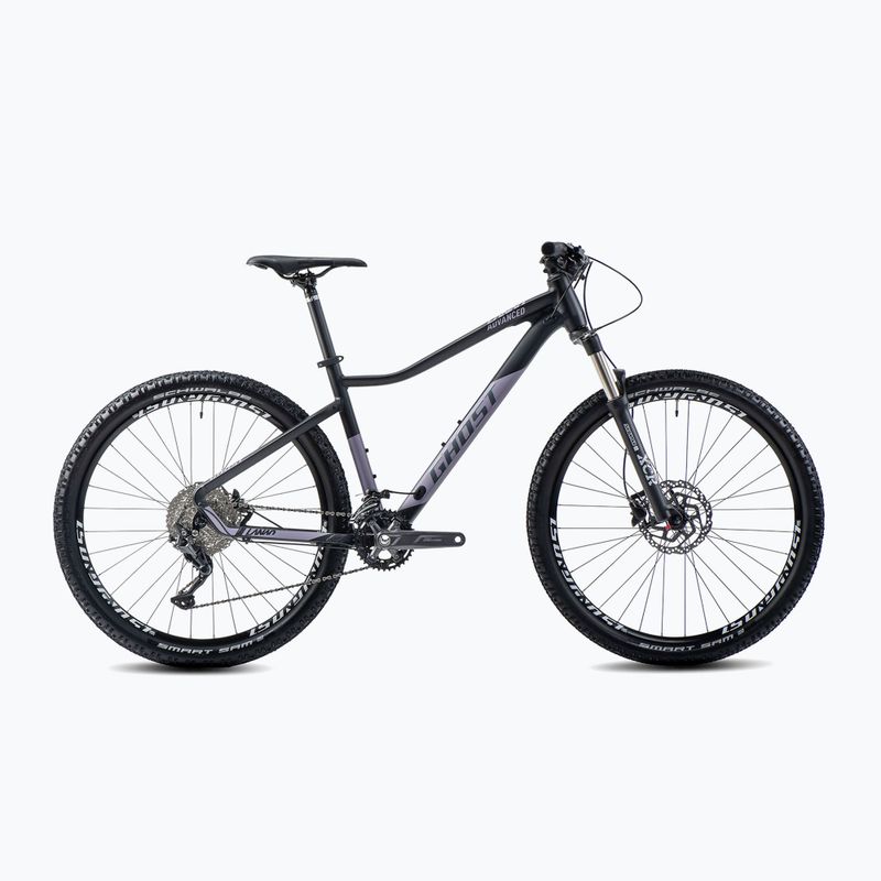 Mountainbike Damen GHOST Lanao Advanced 27.5 W black/pearl purple matt
