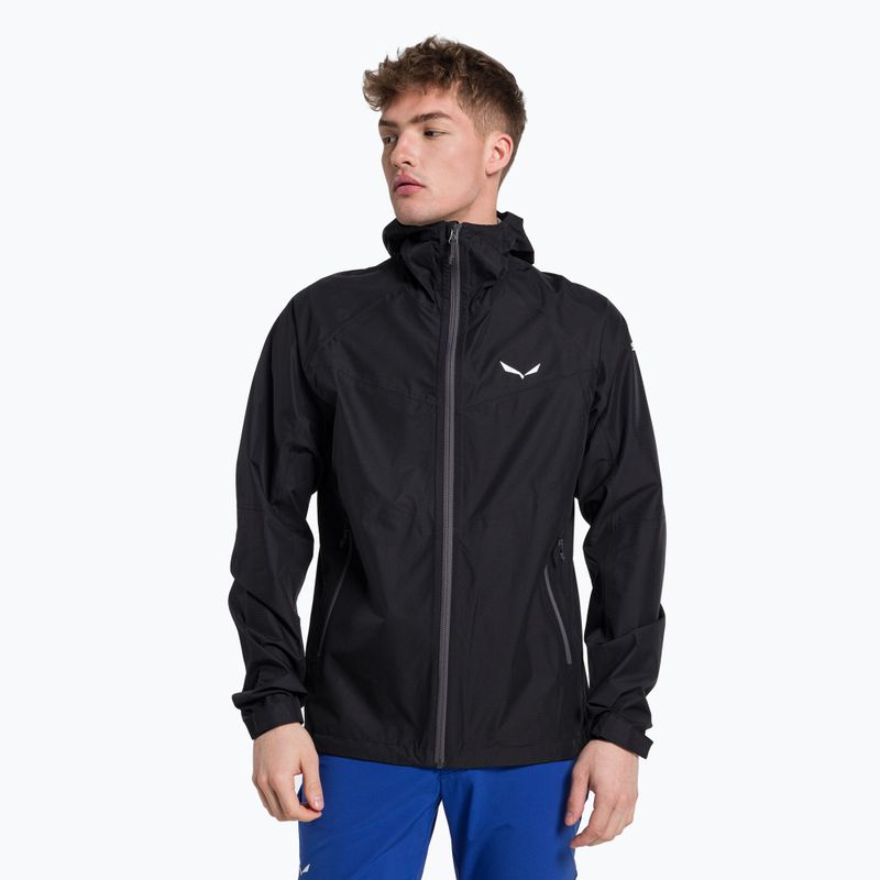 Salewa Herren Regenjacke Puez Aqua 3 PTX schwarz 00-0000024545