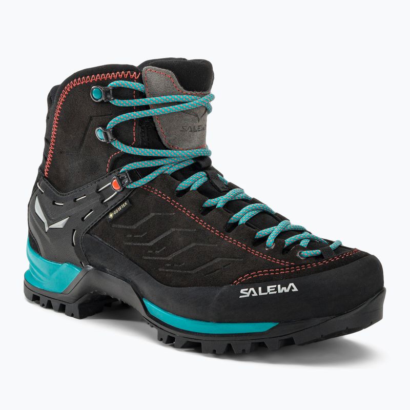 Damen-Trekkingstiefel Salewa MTN Trainer Mid GTX schwarz 00-0000063459