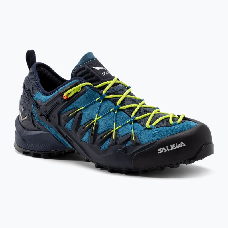 Salewa Herren Wildfire Edge Approach Schuh blau/gelb 61346