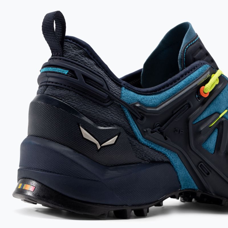 Salewa Herren Wildfire Edge Approach Schuh blau/gelb 61346 8