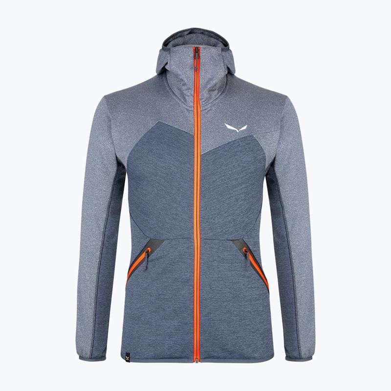 Herren Salewa Puez Melange PL FZ Hoody Fleece-Sweatshirt blau 00-0000027386 4