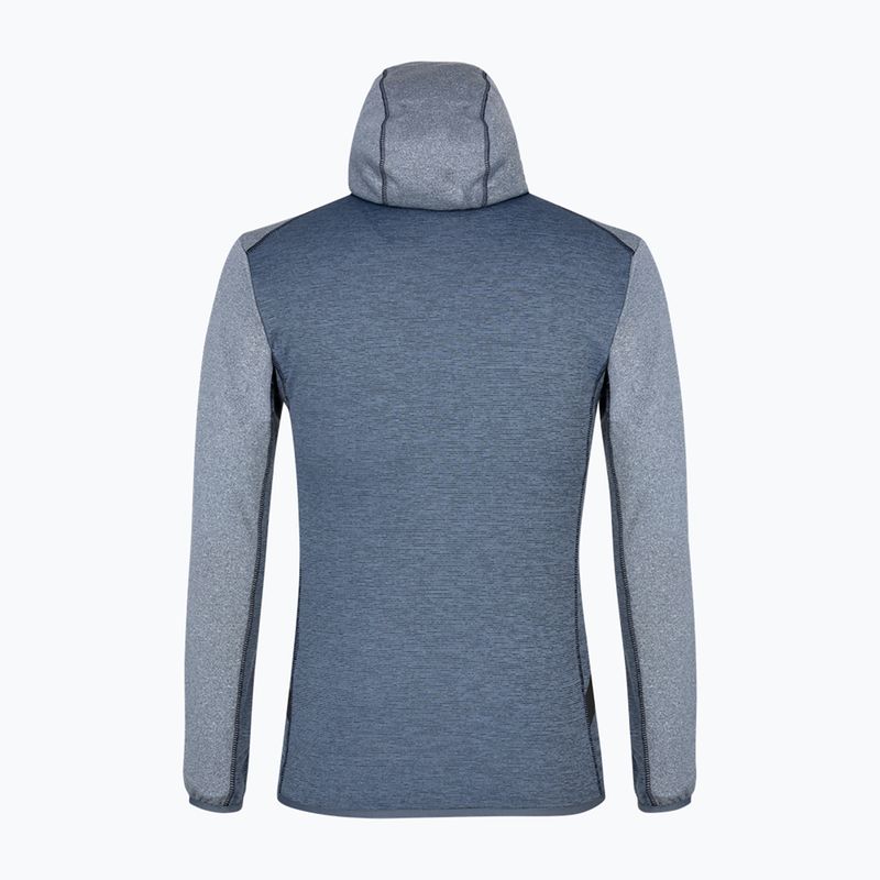 Herren Salewa Puez Melange PL FZ Hoody Fleece-Sweatshirt blau 00-0000027386 5