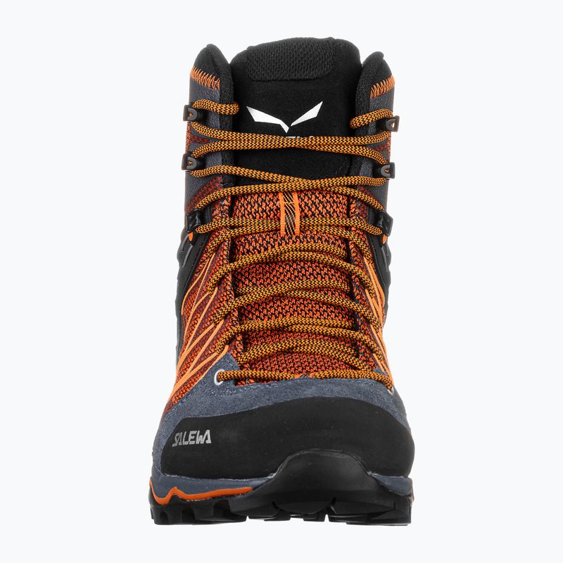 Trekkingschuhe Herren Salewa MTN Trainer Lite Mid GTX black out/carrot 8