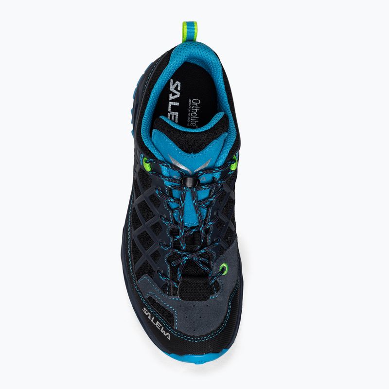 Salewa Wildfire Kinder-Trekkingstiefel blau und navy 00-0000064007 6