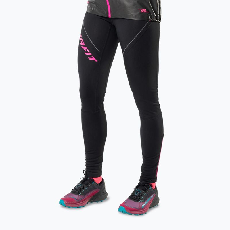 Laufleggings Damen DYNAFIT Winter Running black out