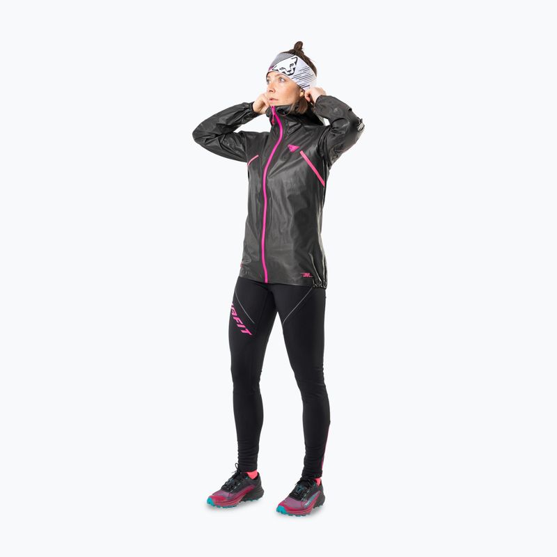 Laufleggings Damen DYNAFIT Winter Running black out 2