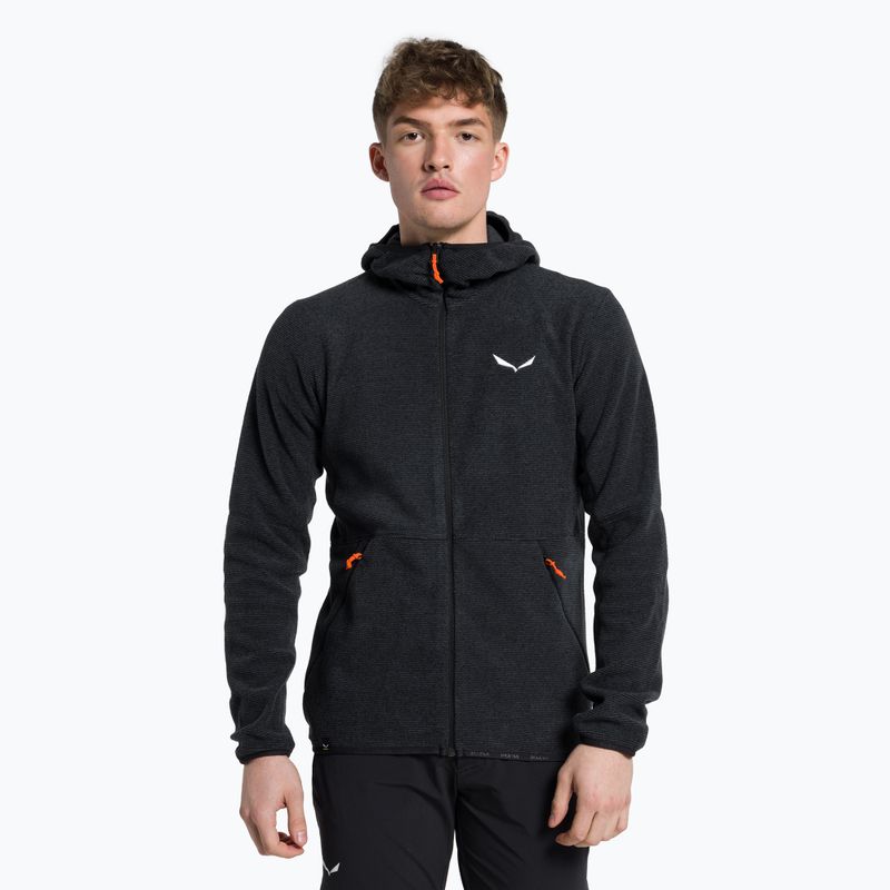 Herren Salewa Nuvolao EN Fleece-Sweatshirt schwarz 00-0000027922