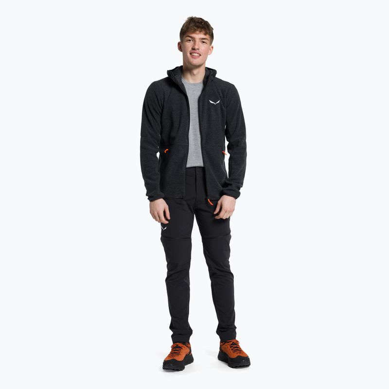 Herren Salewa Nuvolao EN Fleece-Sweatshirt schwarz 00-0000027922 2