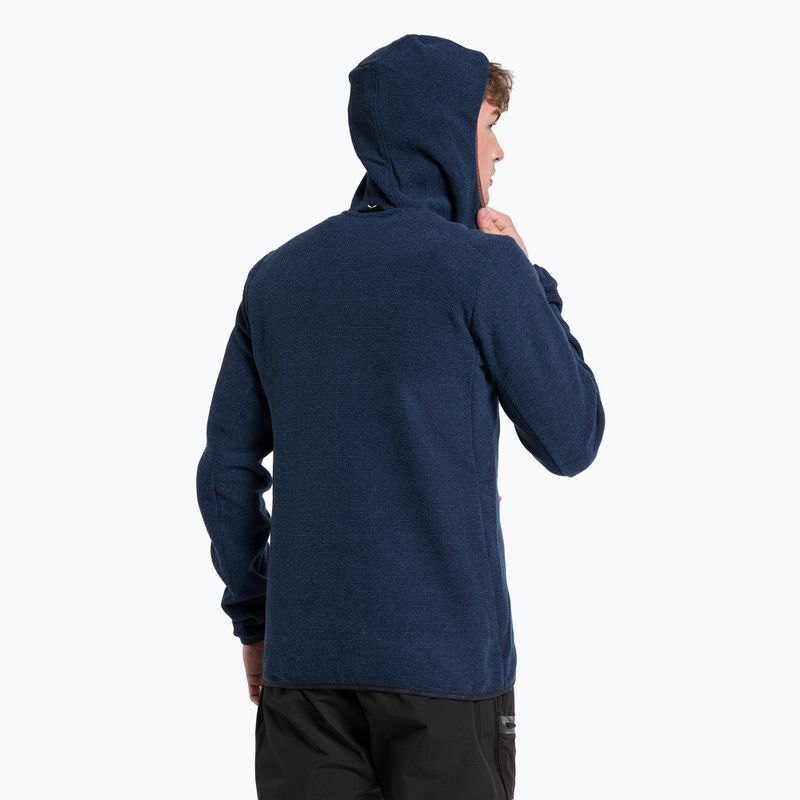 Herren Salewa Nuvolo PL Fleece-Sweatshirt navy blau 00-0000027922 3