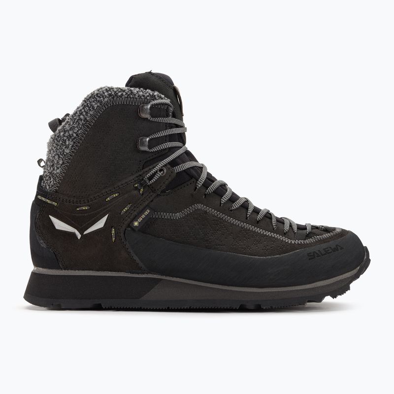 Herren-Trekkingstiefel Salewa MTN Trainer 2 Winter GTX schwarz aus 2