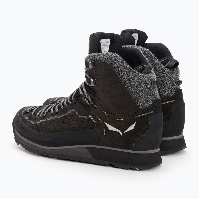 Herren-Trekkingstiefel Salewa MTN Trainer 2 Winter GTX schwarz aus 3