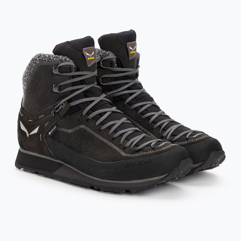 Herren-Trekkingstiefel Salewa MTN Trainer 2 Winter GTX schwarz aus 4