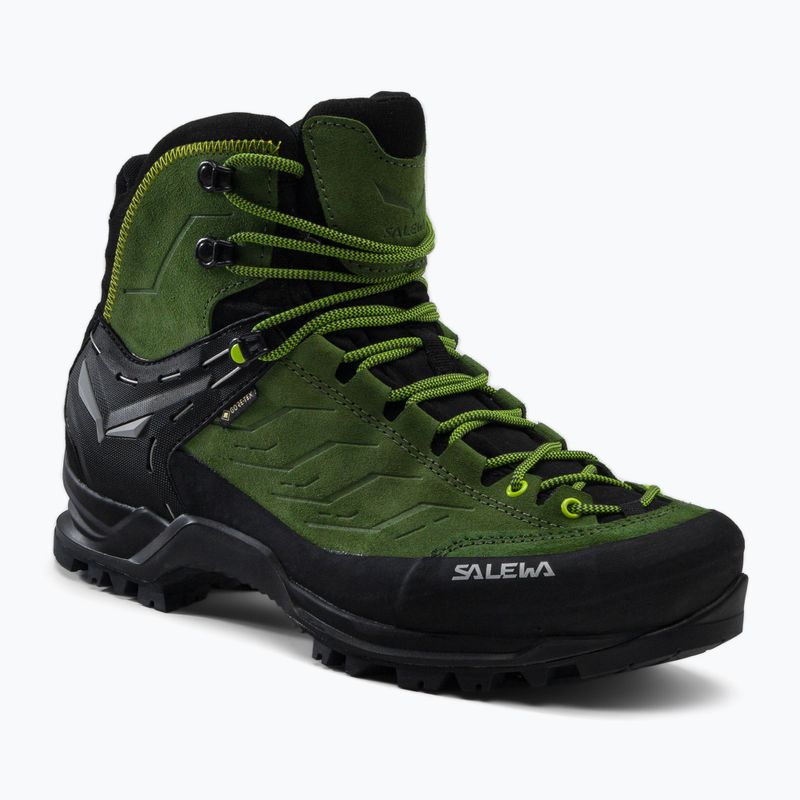 Herren-Trekkingstiefel Salewa MTN Trainer Mid GTX grün 00-0000063458