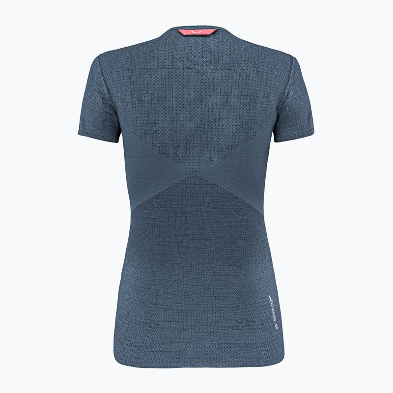 Damen-Trekkingshirt Salewa Zebru Medium Warm Amr dark denim 9