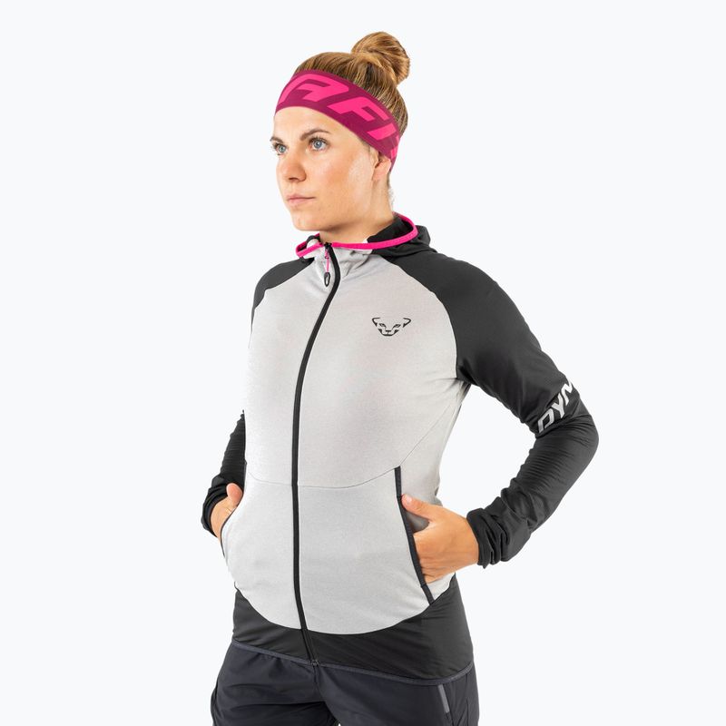 DYNAFIT Damen-Trekkingjacke Transalper Light Polartec Hoody black out