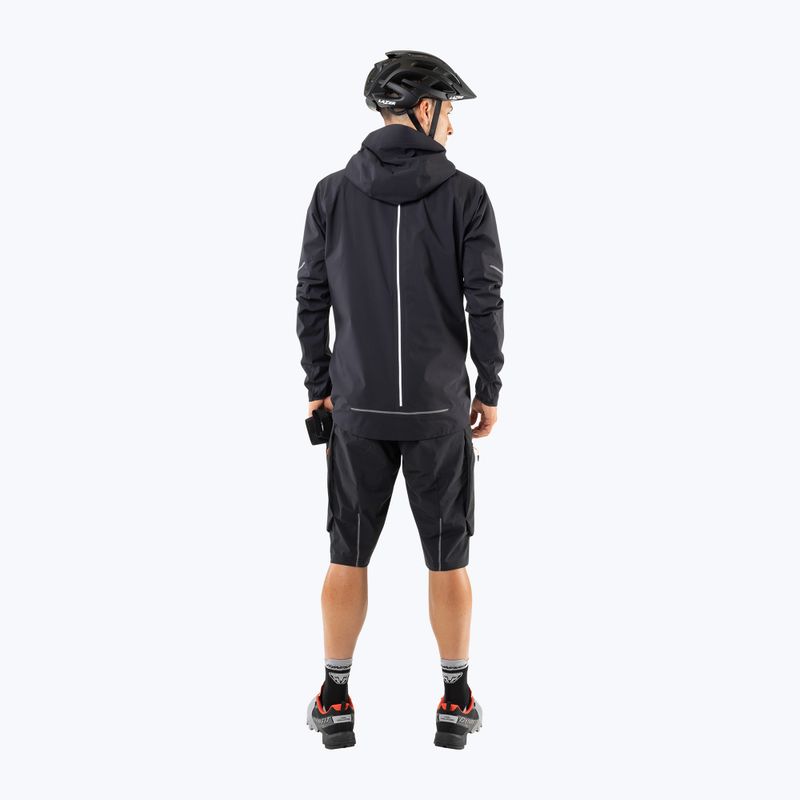 Fahrradjacke Herren DYNAFIT Ride 3L schwarz 8-7132 3