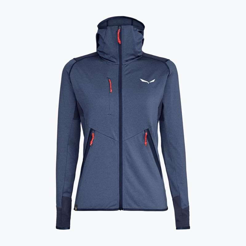 Salewa Damen Fleece Agner Hybrid PL/DST FZ Hoody navy blau 00-0000027372 10