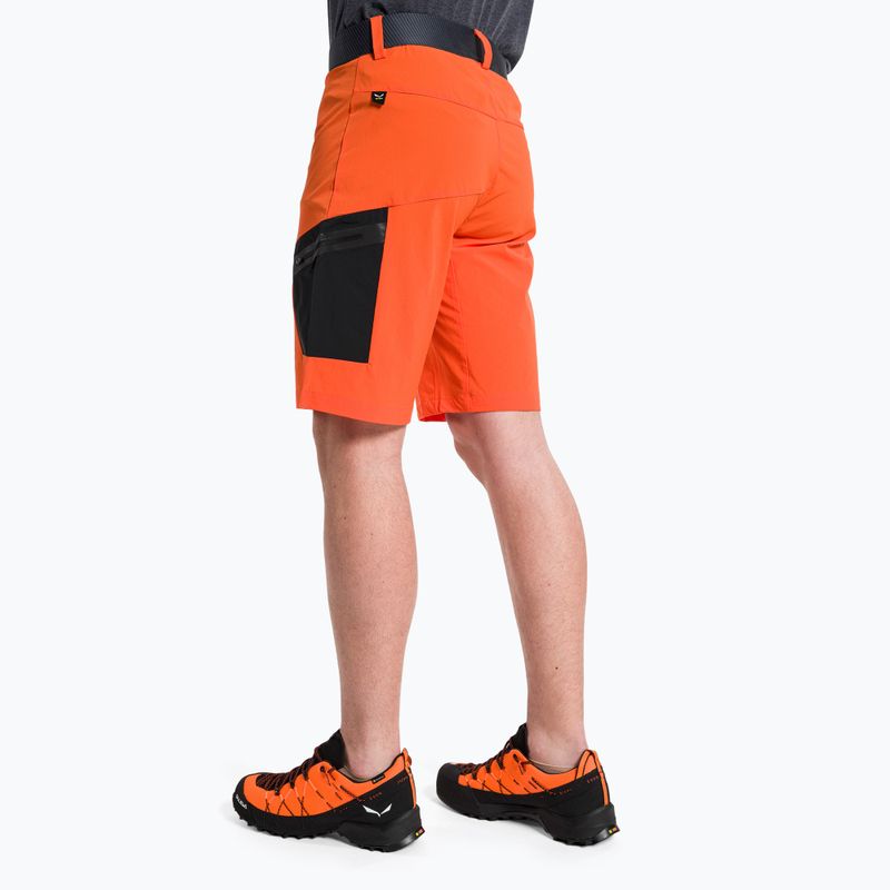 Herren Salewa Pedroc Cargo 2 Wandershorts orange 26934 3