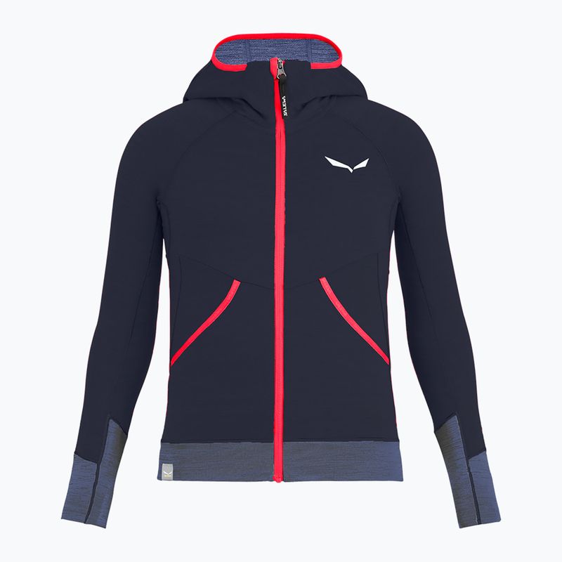 Salewa Puez Hybrid PL FZ Hoody Kinder Fleece-Sweatshirt navy blau 00-0000027769