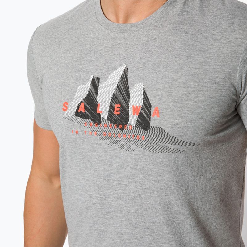 Salewa Lines Graphic Dry Herren-Trekkinghemd grau 00-0000028065 4