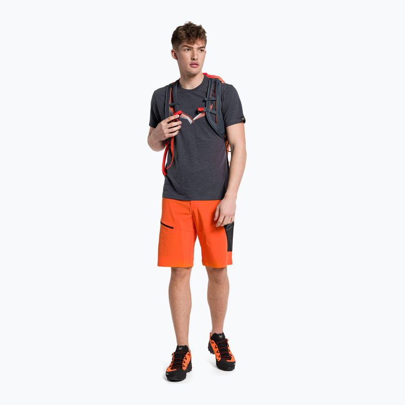 Salewa Lines Graphic Dry Herren-Trekkinghemd navy blau 00-0000028065 2