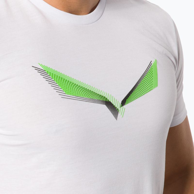 Salewa Lines Graphic Dry Herren-Trekkinghemd weiß 00-0000028065 4