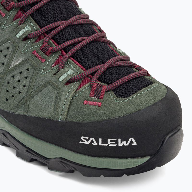 Damen-Trekkingstiefel Salewa Alp Trainer 2 Mid GTX grün 00-0000061383 7